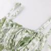 image:imageSCARLET DARKNESS Womens Floral Midi Dress Corset Sundresses 2026 Summer Spring Vacation Milkmaid DressesWhite Green Big Floral