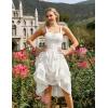 image:imageScarlet Darkness Corset Dress for Women Renaissance Dress Midi Sleeveless Victorian Dresses