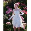 image:imageScarlet Darkness Corset Dress for Women Renaissance Dress Midi Sleeveless Victorian Dresses