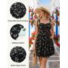 image:imageScarlet Darkness Floral Mini Dress for Women Teens Summer 2026 Fairy Corset Sundress Graduation DressesBlack Floral