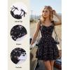 image:imageScarlet Darkness Floral Mini Dress for Women Teens Summer 2026 Fairy Corset Sundress Graduation DressesCherry Blossoms