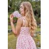 image:imageScarlet Darkness Floral Mini Dress for Women Teens Summer 2026 Fairy Corset Sundress Graduation DressesRed Floral