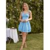 image:imageScarlet Darkness Floral Mini Dress for Women Teens Summer 2026 Fairy Corset Sundress Graduation DressesWhite Daisies