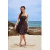 image:imageScarlet Darkness Women Corset Floral Dress Spaghetti Strap Mini Sundress for TeensBlack