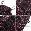image:imageScarlet Darkness Women Corset Floral Dress Spaghetti Strap Mini Sundress for TeensBlack