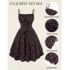 image:imageScarlet Darkness Women Corset Floral Dress Spaghetti Strap Mini Sundress for TeensBlack