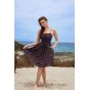 image:imageScarlet Darkness Women Corset Floral Dress Spaghetti Strap Mini Sundress for TeensBlack