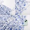 image:imageScarlet Darkness Women Corset Floral Dress Spaghetti Strap Mini Sundress for TeensBlue