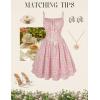 image:imageScarlet Darkness Women Corset Floral Dress Spaghetti Strap Mini Sundress for TeensColorful