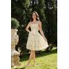 image:imageScarlet Darkness Women Corset Floral Dress Spaghetti Strap Mini Sundress for TeensGreen Floral
