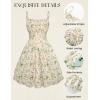image:imageScarlet Darkness Women Corset Floral Dress Spaghetti Strap Mini Sundress for TeensGreen Floral