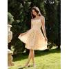 image:imageScarlet Darkness Women Corset Floral Dress Spaghetti Strap Mini Sundress for TeensYellow Floral