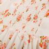 image:imageScarlet Darkness Womens Floral Corset Dress with Split 2026 Summer Spring Square Neck Midi Milkmaid DressesBeige Orange Floral