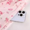image:imageScarlet Darkness Womens Floral Corset Dress with Split 2026 Summer Spring Square Neck Midi Milkmaid DressesPink Floral