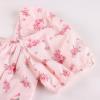 image:imageScarlet Darkness Womens Floral Corset Dress with Split 2026 Summer Spring Square Neck Midi Milkmaid DressesPink Floral