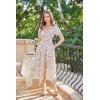 image:imageScarlet Darkness Womens Floral Corset Dress with Split 2026 Summer Spring Square Neck Midi Milkmaid DressesWhite Pink Floral