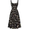 Black Beige Floral