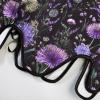 image:imageSCARLET DARKNESS Bustier Tops for Women Renaissance Floral Lace Up Bodyshaper Corset with ZipperBlack Dandelion