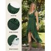 image:imageSCARLET DARKNESS Renaissance Corset Dress for Women Off Shoulder Flowy Sundress Wedding Guest Chiffon DressesGreen