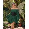 image:imageScarlet Darkness Corset Belt for Women Fishbone Wide Waist Corset Pirate BeltBlack Jacquard