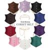 image:imageScarlet Darkness Corset Belt for Women Fishbone Wide Waist Corset Pirate BeltDeep Purple