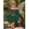 image:imageScarlet Darkness Corset Belt for Women Fishbone Wide Waist Corset Pirate BeltMidnight Copper Jacquard
