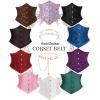 image:imageScarlet Darkness Corset Belt for Women Fishbone Wide Waist Corset Pirate BeltWhite Jacquard