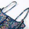 image:imageScarlet Darkness Corset Belt for Women Renaissance Underbust Corset Floral Lace Up Boned Waist BeltsBlossom Teal