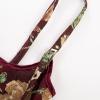 image:imageScarlet Darkness Corset Belt for Women Renaissance Underbust Corset Floral Lace Up Boned Waist BeltsBordeaux Floral