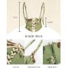 image:imageScarlet Darkness Corset Belt for Women Renaissance Underbust Corset Floral Lace Up Boned Waist BeltsBotanical Garden