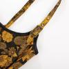 image:imageScarlet Darkness Corset Belt for Women Renaissance Underbust Corset Floral Lace Up Boned Waist BeltsGolden Sunburst
