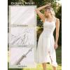 image:imageScarlet Darkness Corset Belt for Women Underbust Satin Waist Training Cincher CorsetWhite
