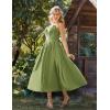 image:imageScarlet Darkness Corset Dress for Women 2026 Renaissance Costume Summer Maxi Cocktail Party Dresses with PocketsYellow Green