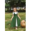 image:imageScarlet Darkness Girls Renaissance Dress Medieval A Line Maxi Dresses Two Piece SetDark Green