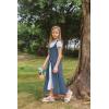 image:imageScarlet Darkness Girls Renaissance Dress Medieval A Line Maxi Dresses Two Piece SetGrey Blue