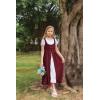 image:imageScarlet Darkness Girls Renaissance Dress Medieval A Line Maxi Dresses Two Piece SetRed