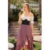 image:imageScarlet Darkness Renaissance Corset Belt for Women Medieval Vintage Boned Underbust Bustier TopDark Black