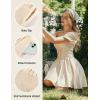 image:imageScarlet Darkness Renaissance Costume Women Corset Dress Midi Off Shoulder Fairy DressesApricot