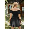 image:imageScarlet Darkness Renaissance Costume Women Corset Dress Midi Off Shoulder Fairy DressesBlack