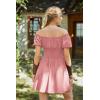 image:imageScarlet Darkness Renaissance Costume Women Corset Dress Midi Off Shoulder Fairy DressesDusty Pink