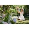 image:imageScarlet Darkness Renaissance Costume Women Corset Dress Midi Off Shoulder Fairy DressesWhite