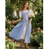 image:imageScarlet Darkness Renaissance Costume Women Medieval Corset Dress Puff Sleeve Fairy DressLavender