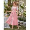 image:imageScarlet Darkness Renaissance Costume Women Medieval Corset Dress Puff Sleeve Fairy DressLight Pink