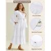 image:imageScarlet Darkness Renaissance Costume Women Off Shoulder Bell Sleeve Tiered Maxi DressWhite