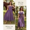 image:imageScarlet Darkness Renaissance Dress Women Lace Up Cottagecore Sleeveless Long Dress Medieval CostumePurple