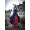 image:imageScarlet Darkness Renaissance Dress Women Pirate Halloween Witchy Cosplay Overdress with PocketsBlack