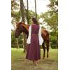 image:imageScarlet Darkness Renaissance Dress Women Pirate Halloween Witchy Cosplay Overdress with PocketsWine