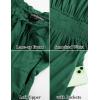 image:imageScarlet Darkness Renaissance Dress for Women 2026 Summer Spring Cotton Off The Shoulder Boho Midi DressesGreen