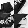 image:imageScarlet Darkness Renaissance Hood Dress for Women Medieval Costume Underbust Pirate Dresses with PocketsBlack