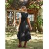 image:imageScarlet Darkness Renaissance Hood Dress for Women Medieval Costume Underbust Pirate Dresses with PocketsBlack